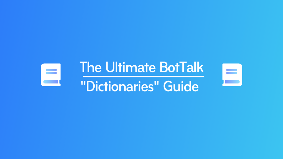 [Docs] How to Correct Text-to-Speech  Errors with BotTalk Dictionaries