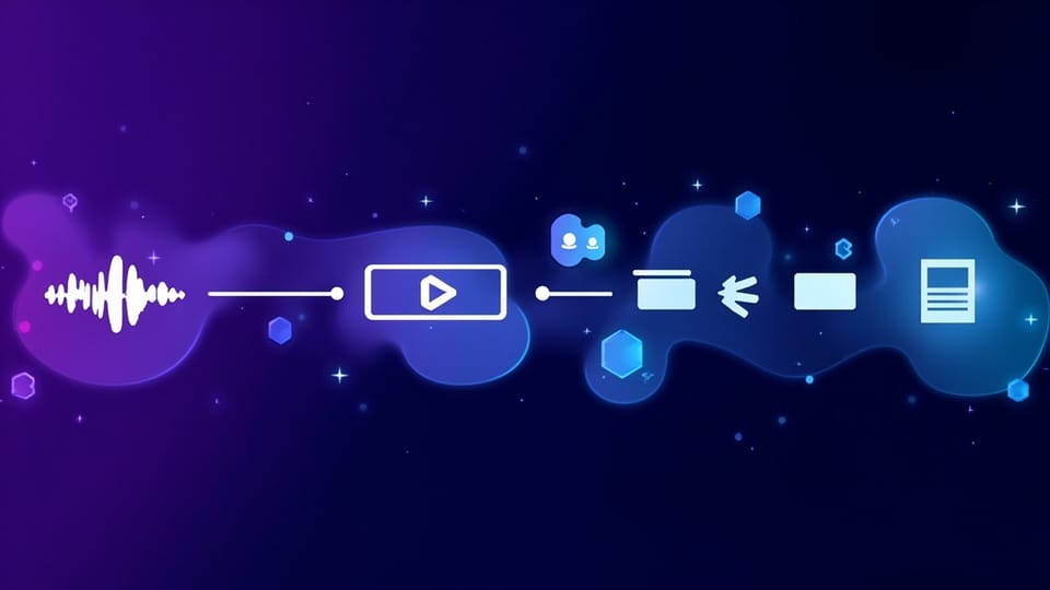 Editorial workflow transformation with AI audio
